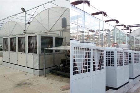 农业养殖场的可靠新帮手，大棚圈舍空气能热泵采暖机组